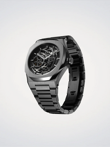 Orologio SKELETON GUN METAL D1 Milano