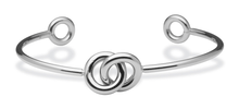 Carica l&#39;immagine nel visualizzatore di Gallery, Bracciale rigido Liu Jo anelli intrecciati (+varianti)
