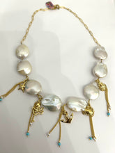 Carica l'immagine nel visualizzatore di Gallery, Collana Sacramore argento e perle scaramazze
