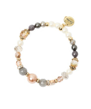 Carica l'immagine nel visualizzatore di Gallery, Bracciale SODINI elastico sfere perline boule sfaccettate Hera - Multicolor
