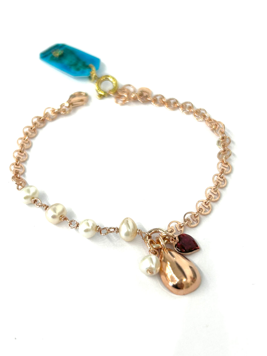 Bracciale Sacramore argento e perle