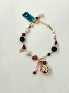 Bracciale Sacramore argento e pietre