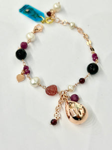 Bracciale Sacramore argento e pietre