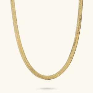 Collana ETRUSCA Girocollo Catena Snake Piatta