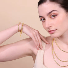 Carica l&#39;immagine nel visualizzatore di Gallery, Bracciale ETRUSCA Multifilo Catena Margherita
