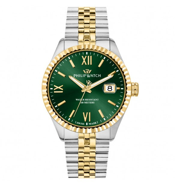 Orologio uomo Philip Watch Caribe Green Dial
