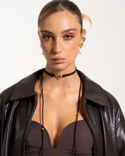 Carica l'immagine nel visualizzatore di Gallery, Choker tessuto Cuore Bold Small
