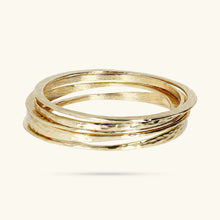 Carica l&#39;immagine nel visualizzatore di Gallery, Set ETRUSCA Bracciali alla Schiava Martellati
