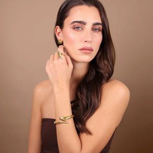 Bracciale ETRUSCA Contrarié Martellato