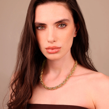 Carica l'immagine nel visualizzatore di Gallery, Collana ETRUSCA maglie a intreccio lavorate

