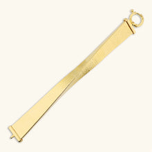 Carica l'immagine nel visualizzatore di Gallery, Bracciale ETRUSCA Cleopatra ritorto martellato
