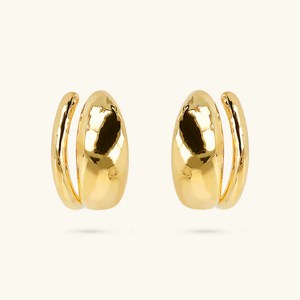 Orecchini ETRUSCA Martellati Design Doppio