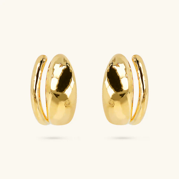 Orecchini ETRUSCA Martellati Design Doppio
