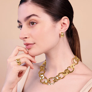 Orecchini ETRUSCA Martellati Design Doppio