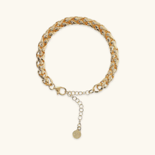 Carica l'immagine nel visualizzatore di Gallery, Bracciale ETRUSCA Maxi catena spiga martellata
