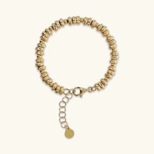 Carica l'immagine nel visualizzatore di Gallery, Bracciale ETRUSCA con Rondelle Martellate e Sfere Lucide
