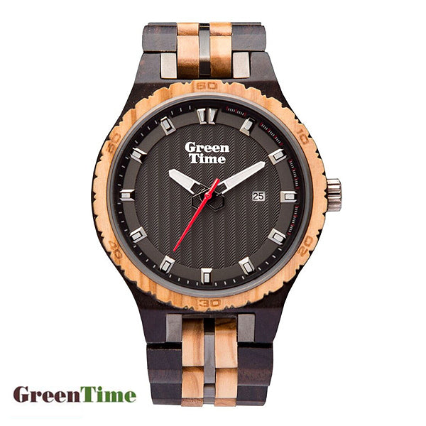 GreenTime ZW107B TECHNICAL orologio da uomo in legno