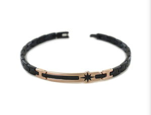 Bracciale Zancan da uomo in acciaio Hi- Teck (+varianti)