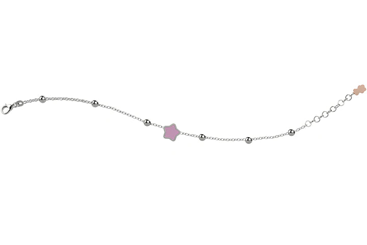 Bracciale con Stella Rosa - Nanàn