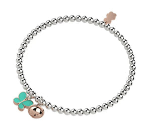Bracciale con Campanella e Farfalla Nanán