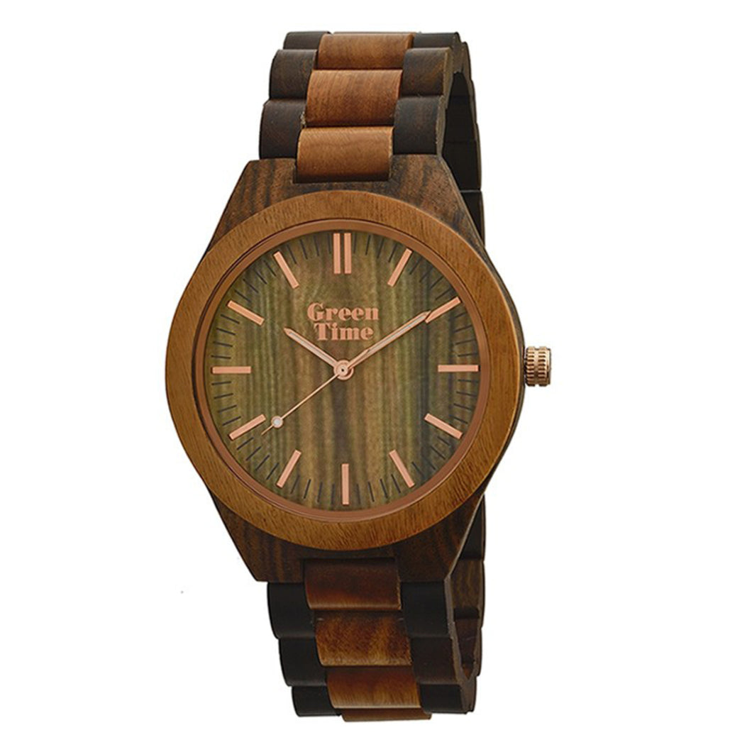 orologio Uomo Solo Tempo in Legno ZW021L