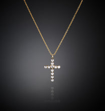 Carica l&#39;immagine nel visualizzatore di Gallery, COLLANA PENDENTE BOLD CROSS GOLD
