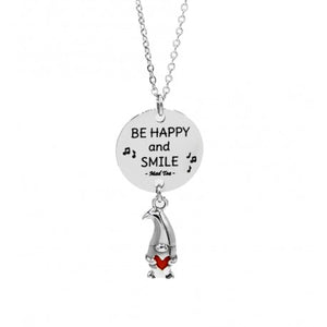 Collana "Be happy and smile"