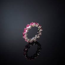 Carica l&#39;immagine nel visualizzatore di Gallery, Anello Infinity Love Fairytale pink heart
