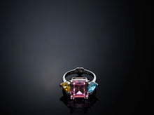 Carica l&#39;immagine nel visualizzatore di Gallery, Anello trilogy princess rainbow
