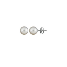 Carica l&#39;immagine nel visualizzatore di Gallery, Orecchini oro bianco e perle MASA (+misure)
