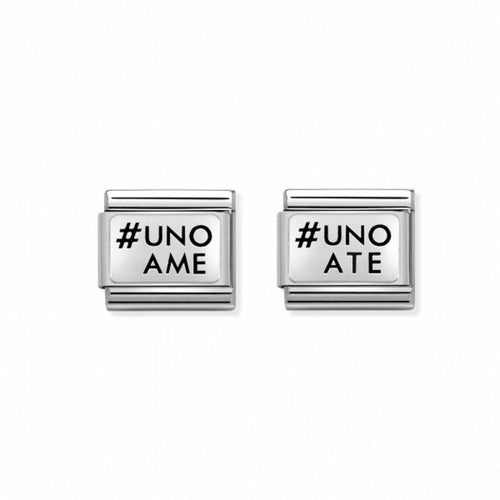 2 LINK COMPOSABLE CLASSIC UNOAME UNOATE - Il Maestro Orafo Gioielli