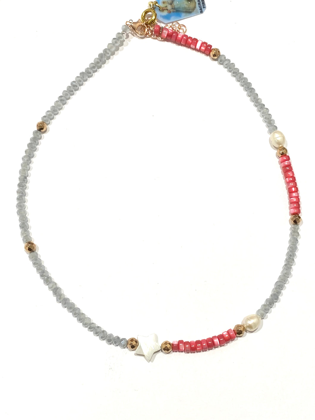 Girocollo Sacramore in argento e pietre