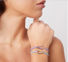 Carica l&#39;immagine nel visualizzatore di Gallery, Bracciale / Cavigliera KATE LILAC
