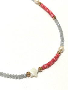 Girocollo Sacramore in argento e pietre
