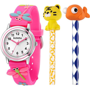 Orologio Kikou kids - farfalle