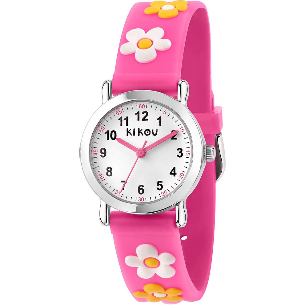 Orologio Kikou kids - fiorellini