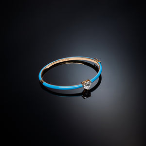 Bracciale bangle love parade azure